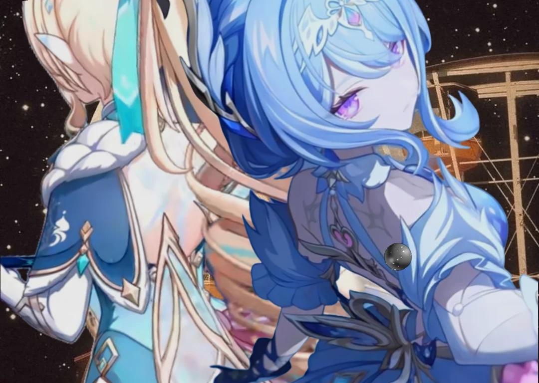 请支持我们翩跹组
有无人和小女子一起吃这组
	
原神 奥黛塔 薇斯纳 翩跹组