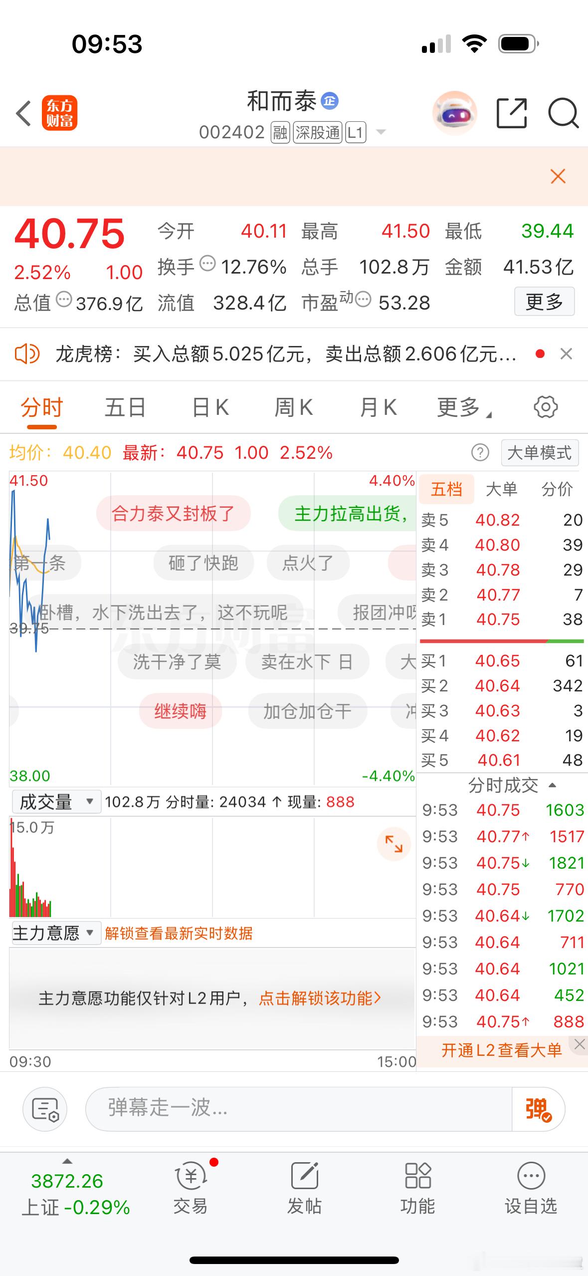 $和而泰 sz002402$ 年中报集中披露，绝大部分公司很多利润不行，所以导致