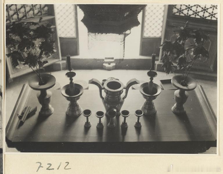 老北京戒台寺供桌五供 