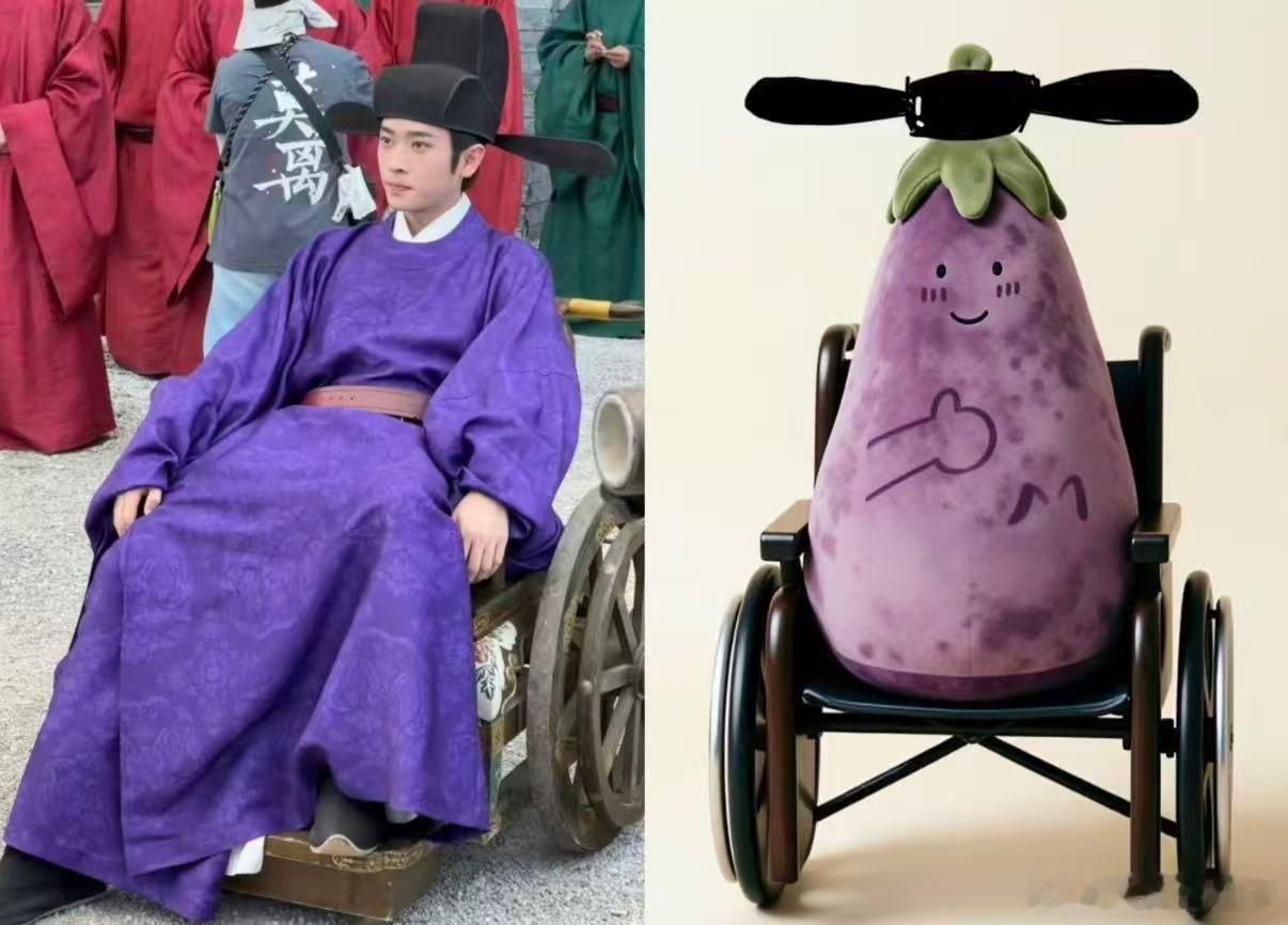 丞磊这轮椅坐出了千军万马的气势，白鹿梨子在左丞磊茄子在右 现场复刻名场面直接封神