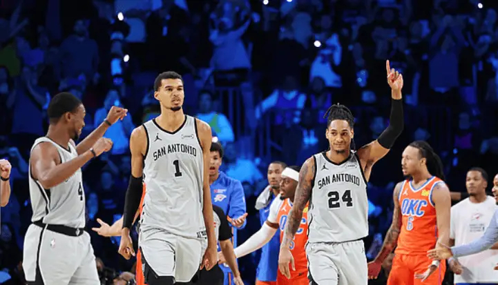 文班复出，马刺终结雷霆16连胜，雷马未来成宿敌？SGA：很有可能！NBA杯半决赛