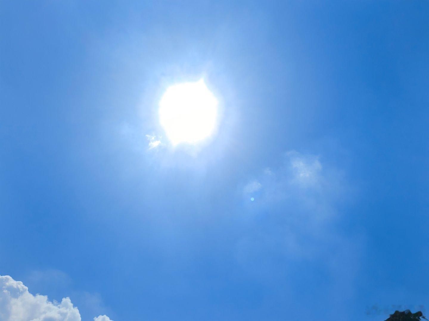 这个时候只有我这种不正常的人才出来跑步练功，那汗如雨下