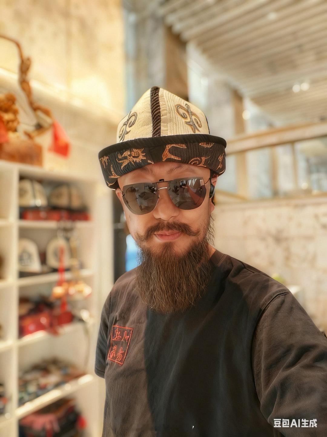 听说外网喜欢大胡子真人，于是我p了一张自己的大胡子照片当头像……大家觉得怎么样？