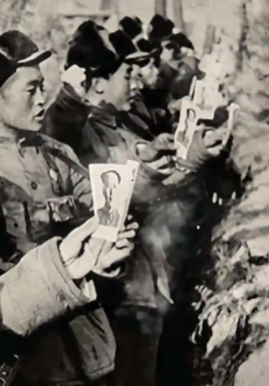 抗美援朝之所以能够取得胜利，看看这张图片就知道了！
这是坚守在上甘岭的志愿军战士