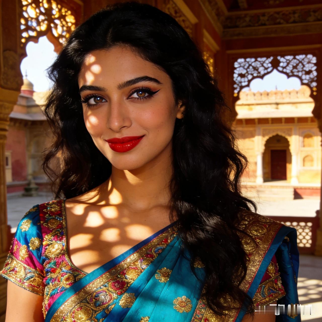 印度顶级美女长什么样?
 印度顶级美女通常具有独特的外貌特征与优雅气质，以下是其