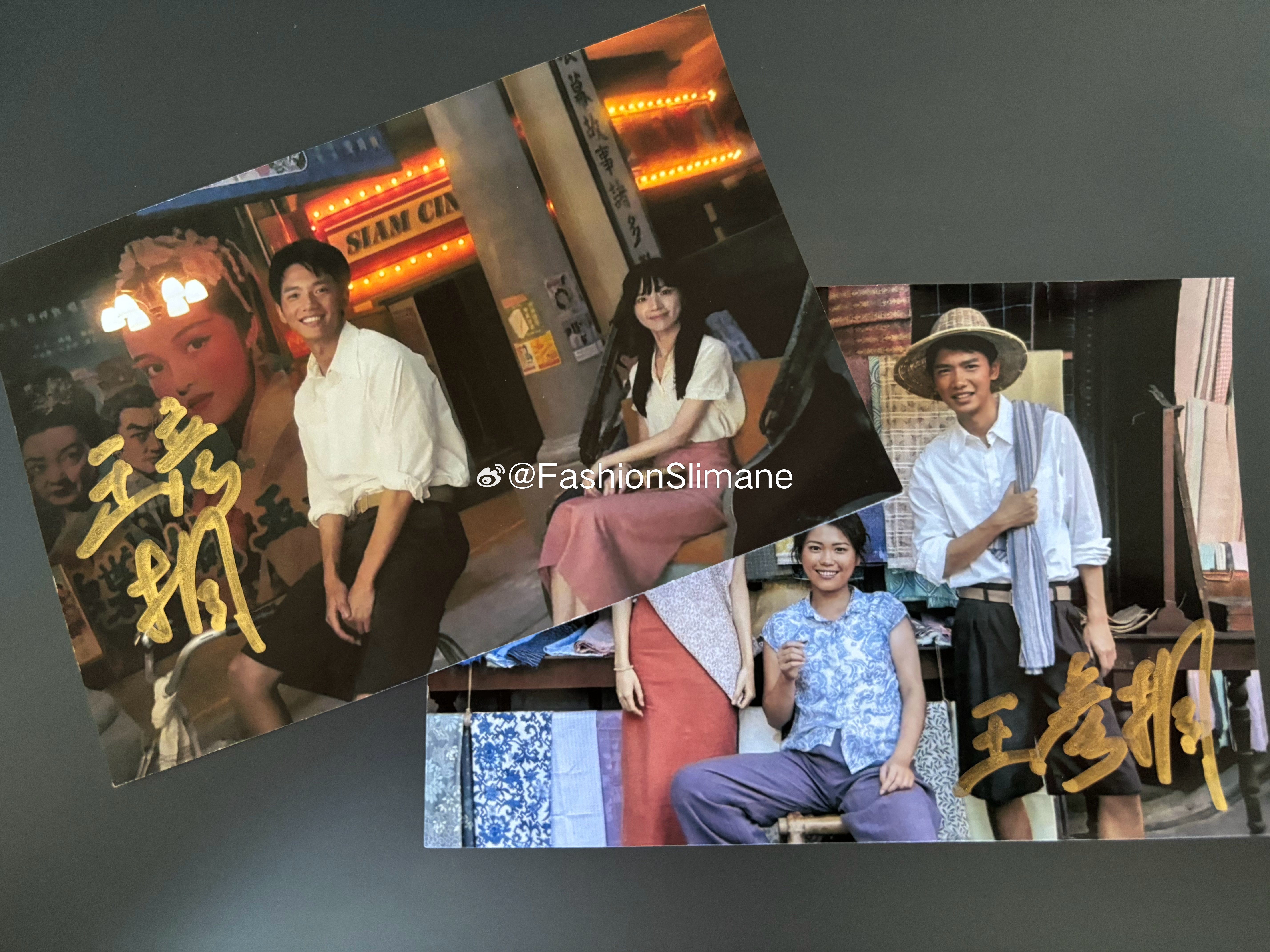 得到了18亿票房大爆电影男主角木生的签名照🔥 电影阿嬷的情书