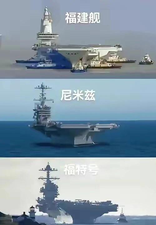 中国的福建舰在航空母舰的设计和建造上实现了两项重要突破，这些成就是美国目前在其尼