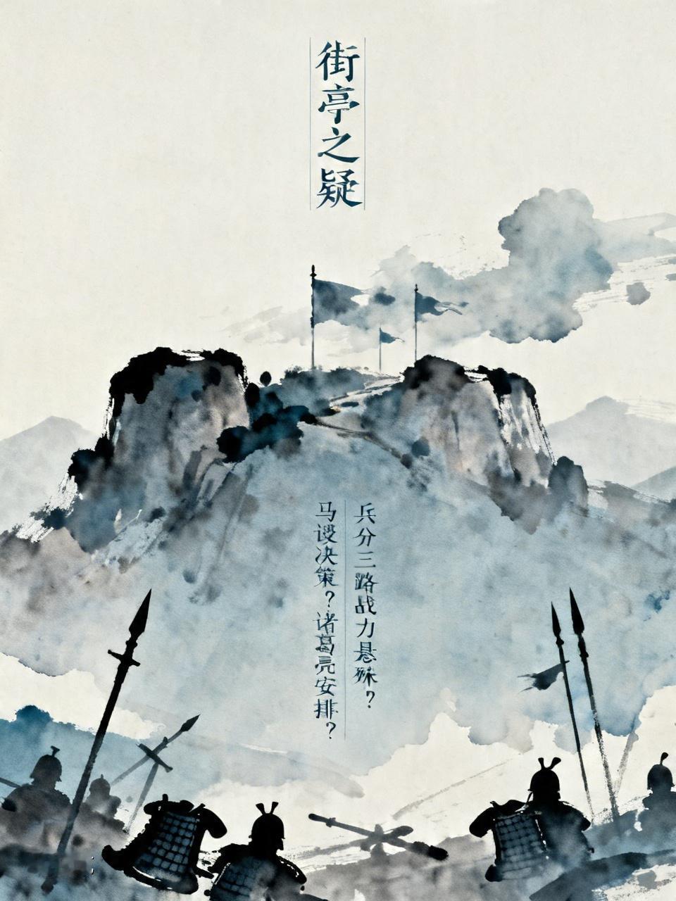 难道马谡的失街亭不可疑吗？在山上驻扎到底谁马谡自己的决定，还是诸葛亮的安排？否则