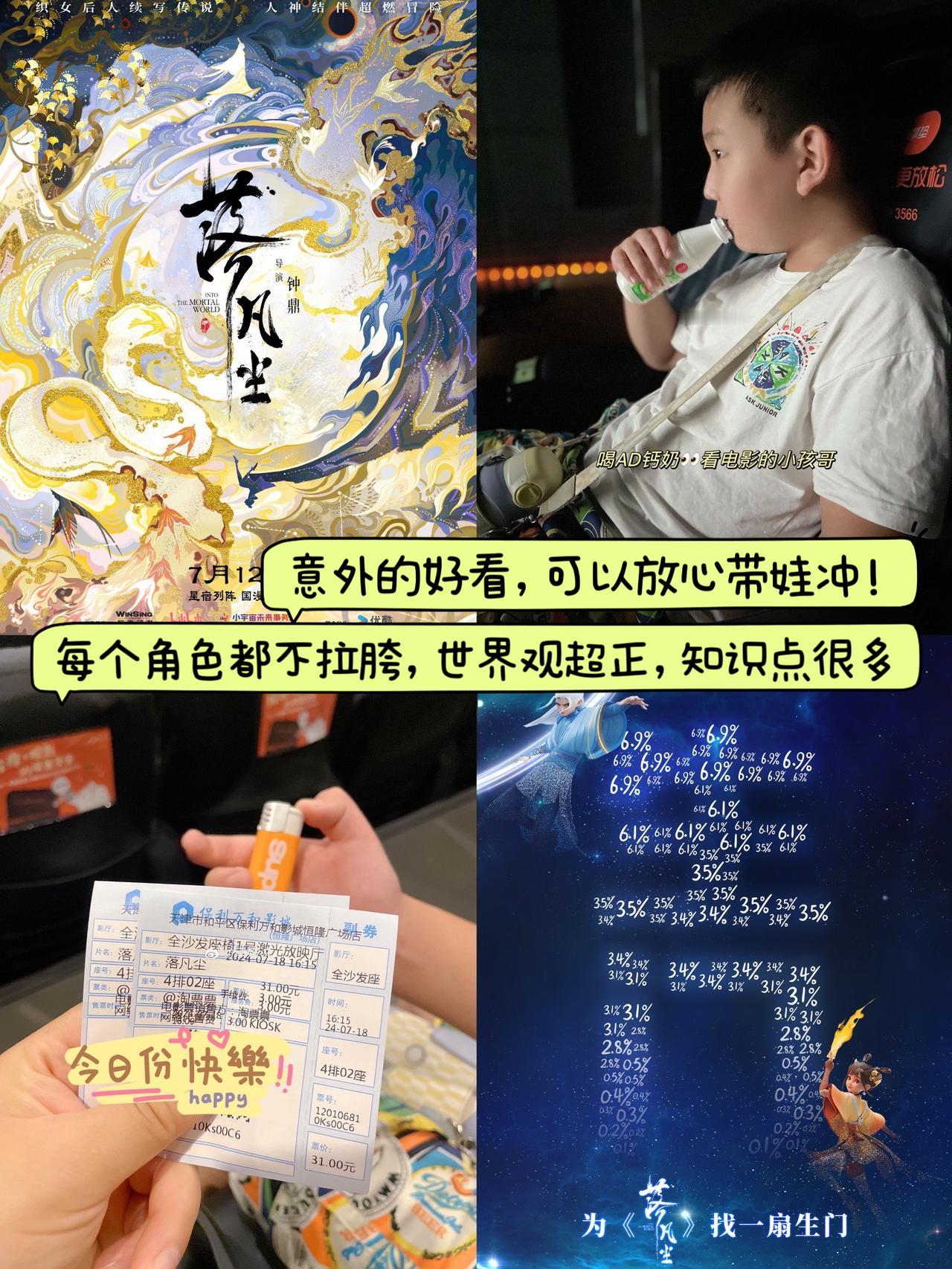 #电影落凡尘# 看完了，意难平！
发了朋友圈，有朋友问怎么样，好不好看？
前部分