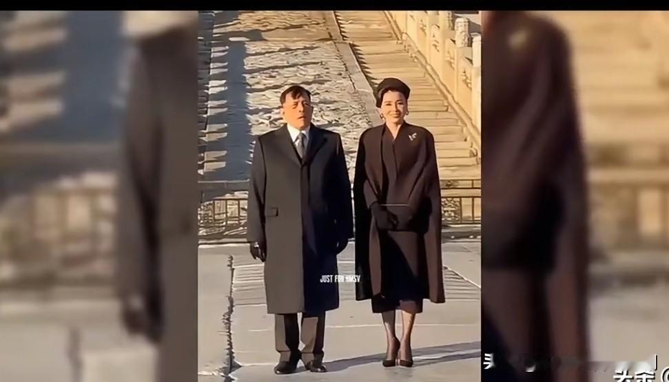 简直太佩服泰国的王后了。去故宫参观。还穿着10cm的高跟儿鞋。他的身体素质毫无疑
