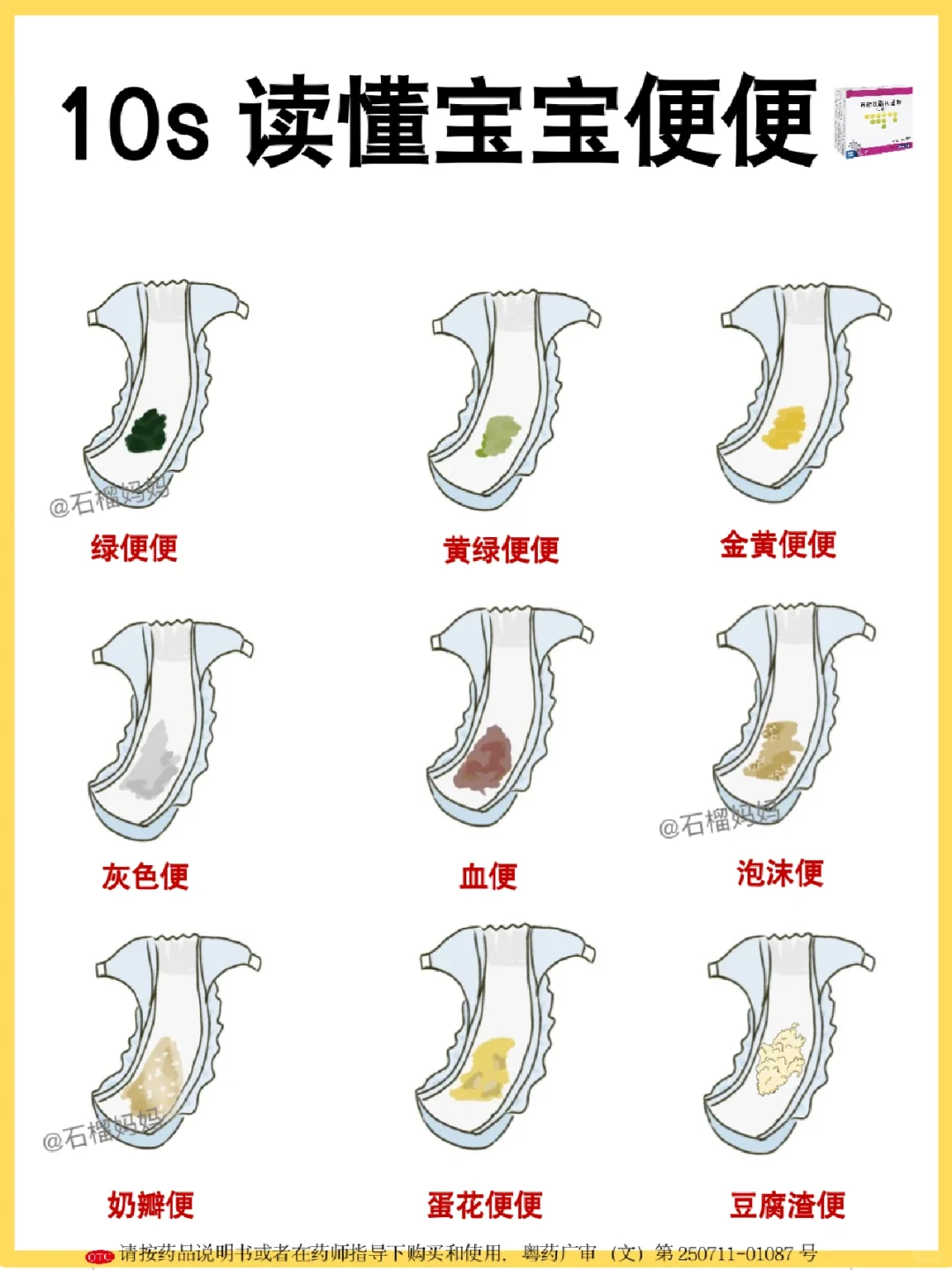 宝宝腹泻怎么判断？布拉氏酵母菌散告诉你👆