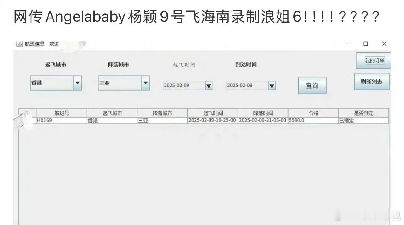 Angelababy 浪姐6  网传的名单也没有她啊？属实是在努力复出了 