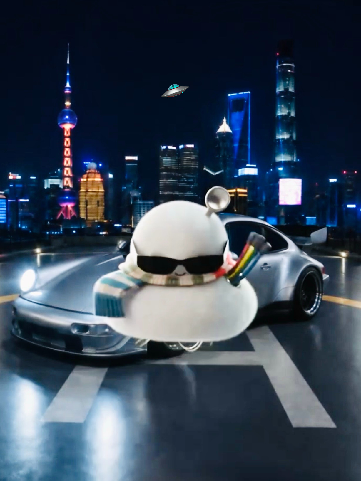 Coldy宝啊，作为飞碟🛸你是不是圆润了一些[哈哈][哈哈] ​​​