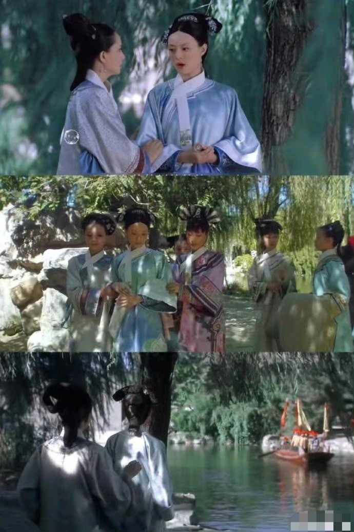 好自然的夏日景象，光影打在演员脸上很美 ​​​