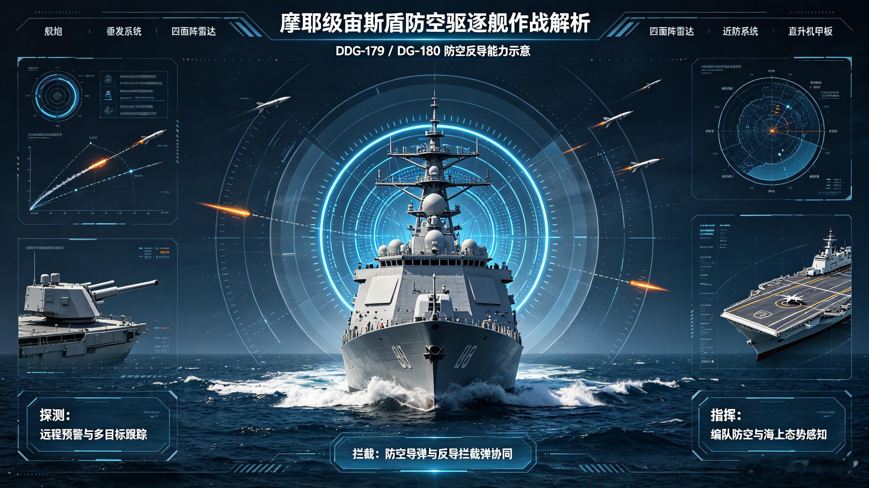 军事ai新视野 日本海上自卫队 摩耶级宙斯盾防空驱逐舰（DDG-179/180）