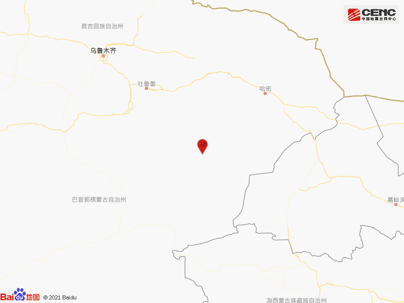 地震 新疆吐鲁番市鄯善县发生3.7级地震