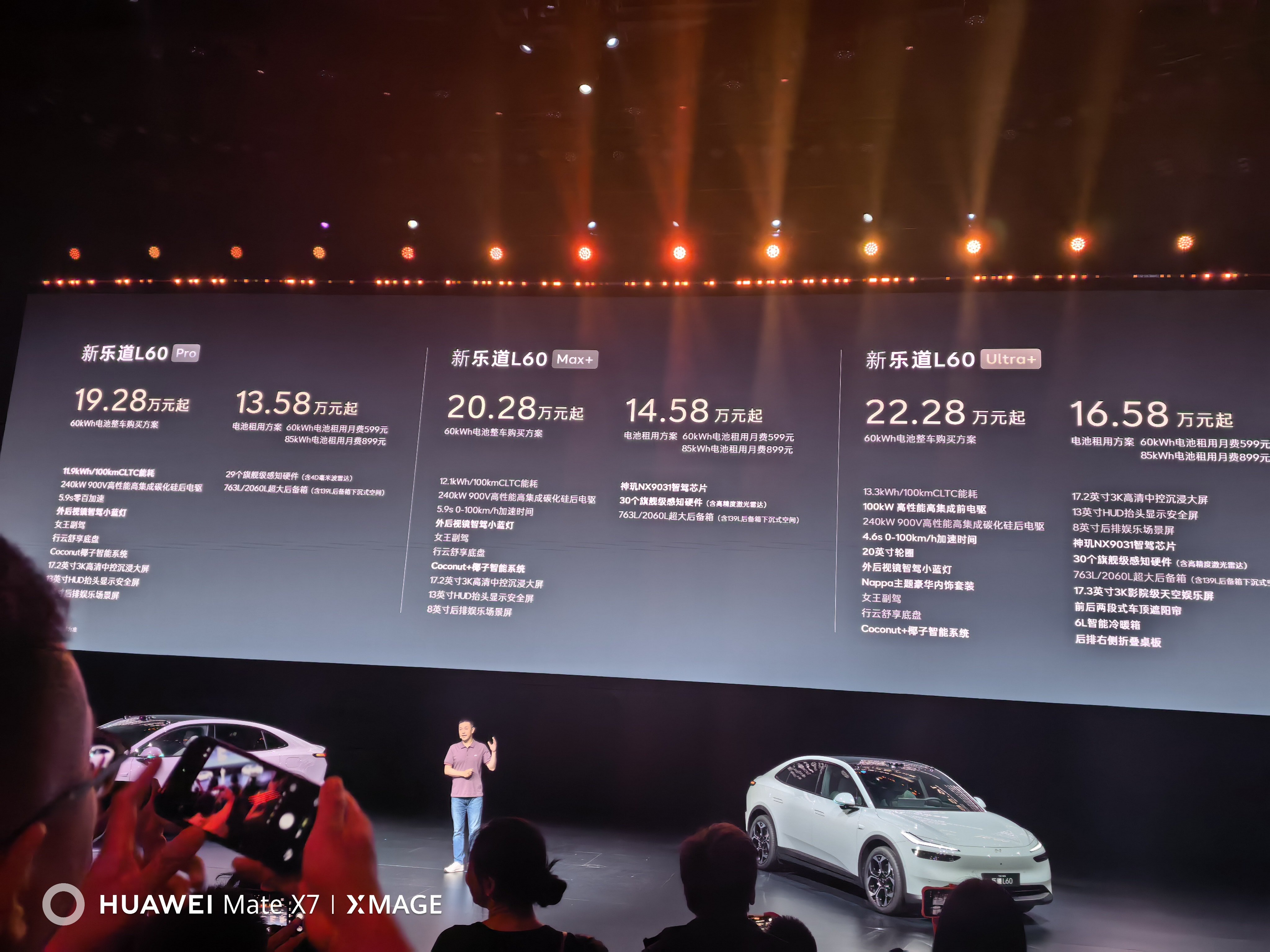 新乐道L60价格惊爆全场跳舞跳舞吧斌神乐道汽车   