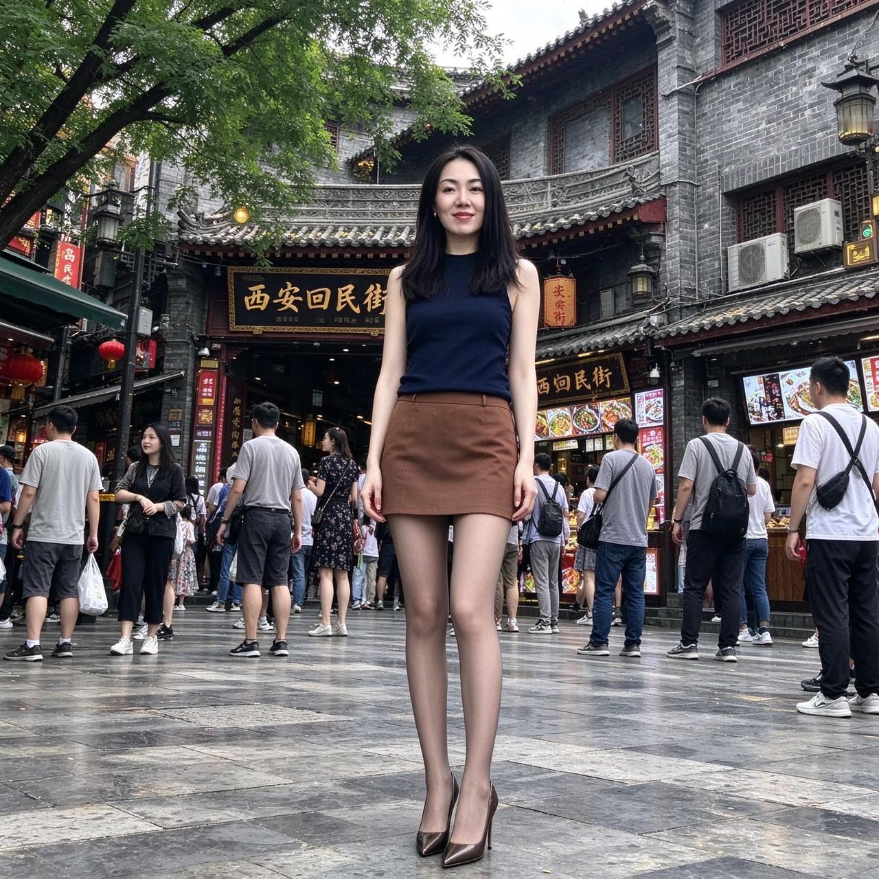 漫步西安回民街｜青砖红灯笼，藏着长安最浓烟火气✨
走进钟鼓楼下的回民街，红灯笼沿