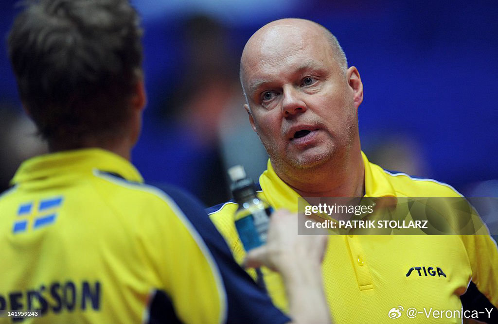 德国乒乓球职业选手 Patrick Franziska 为自己的教练团队迎来了一