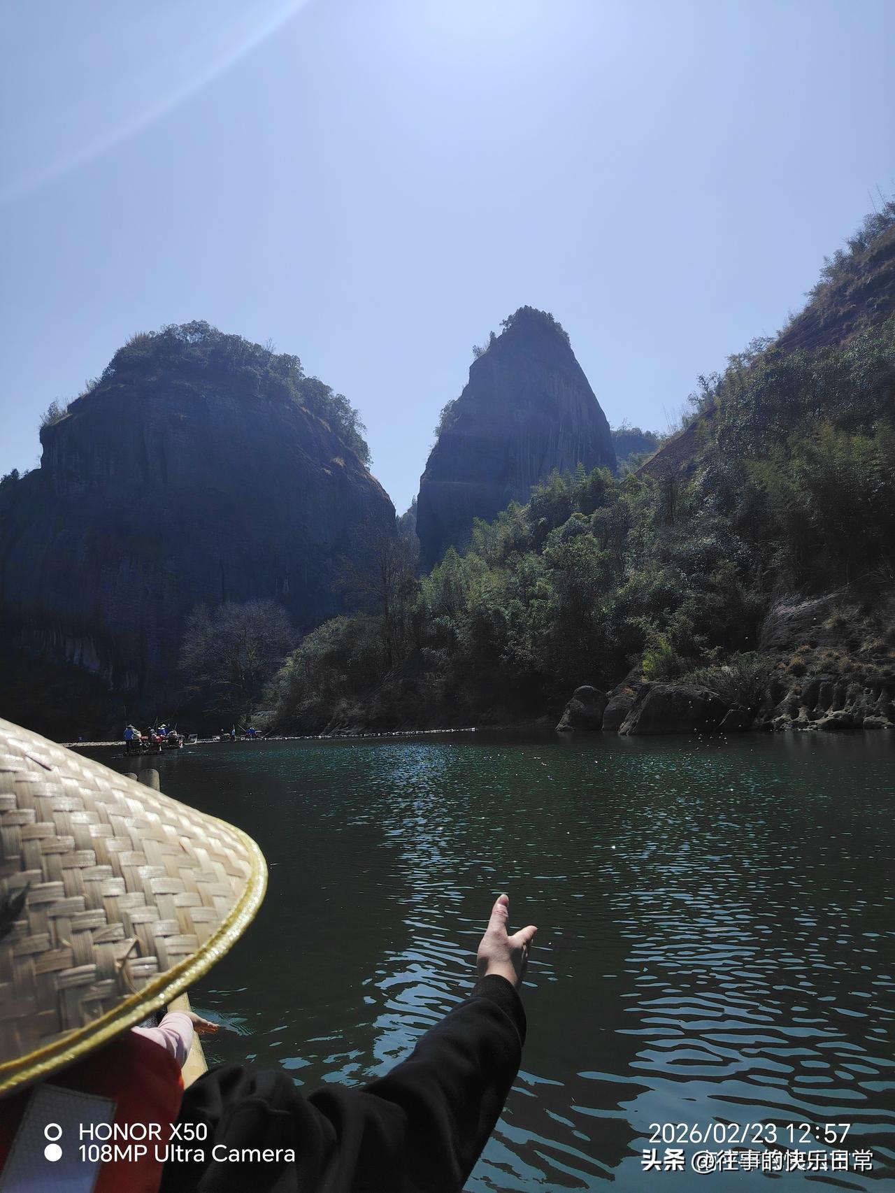 记录我的20262026年武夷山竹筏漂流美景“记录我的2026”