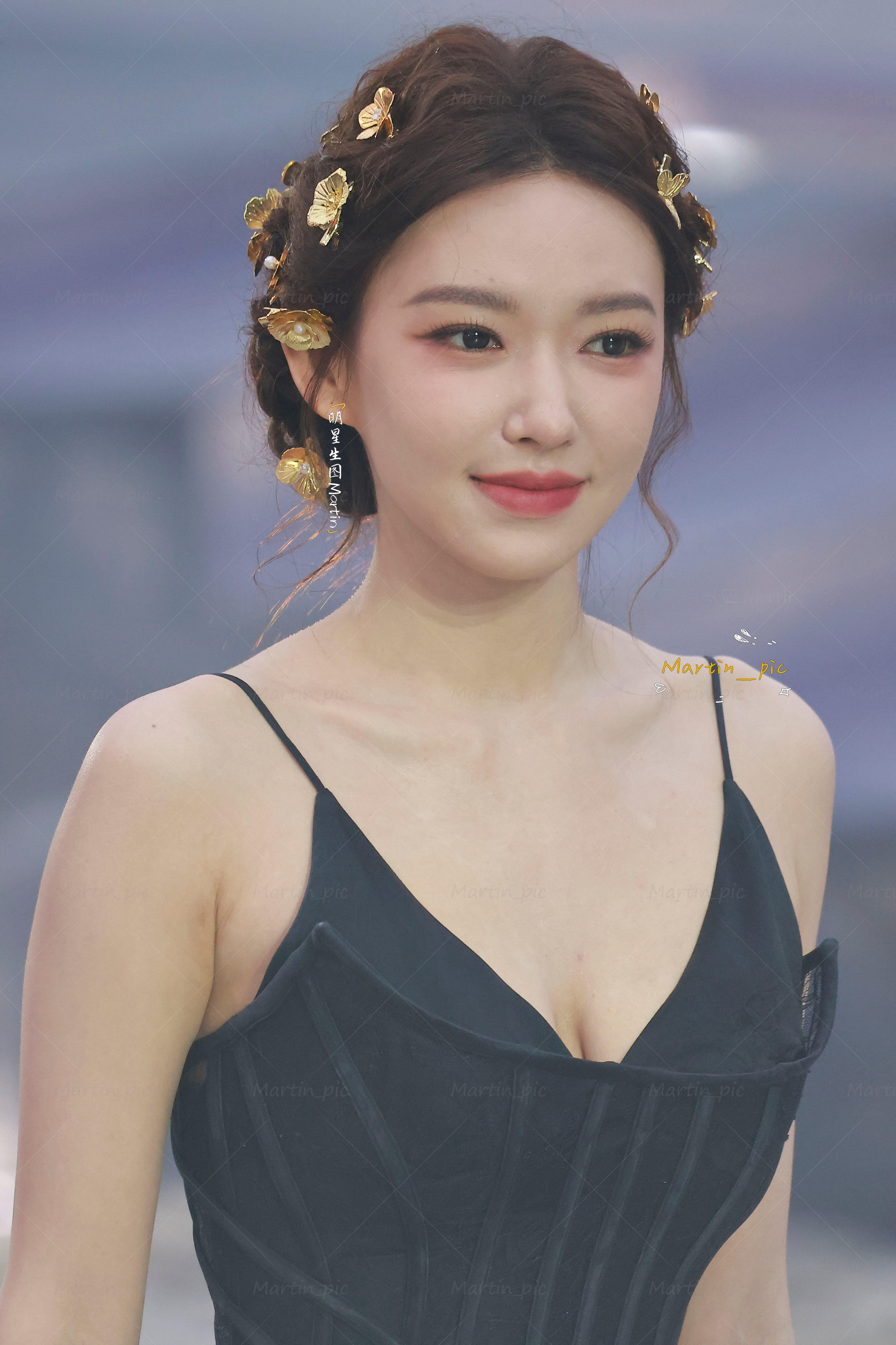 程潇的生图轻轻松松美成仙女 