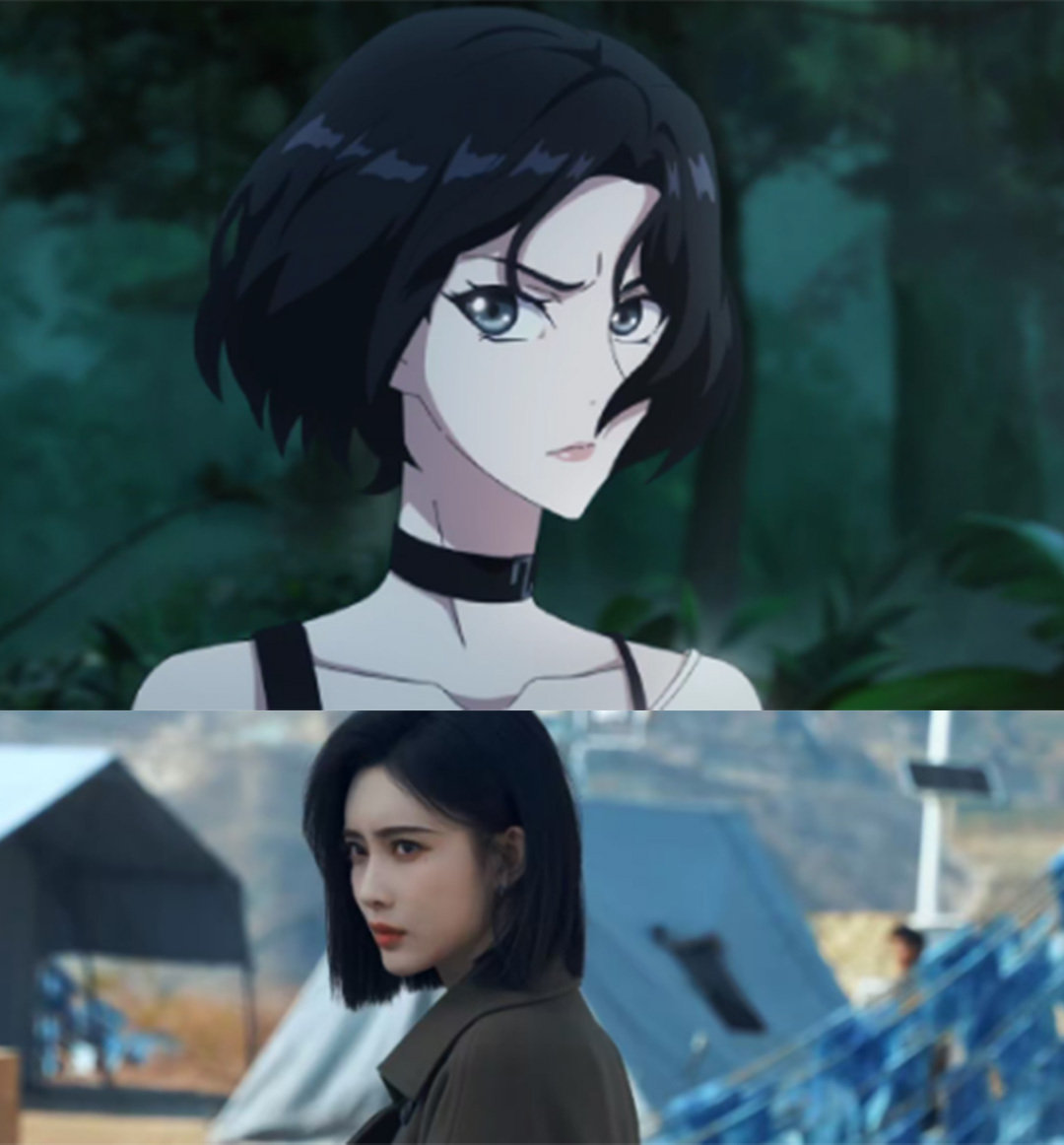 起猛了动画三线建模像孟子义 刷到动画易飒直接惊到！短发、五官、气场全像孟子义，剧