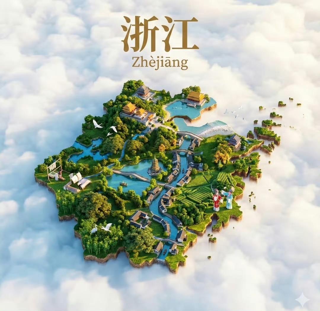 中国最会赚钱的省：浙江；
中国名人最多的省：湖南；
中国人均最富的省：江苏；
中