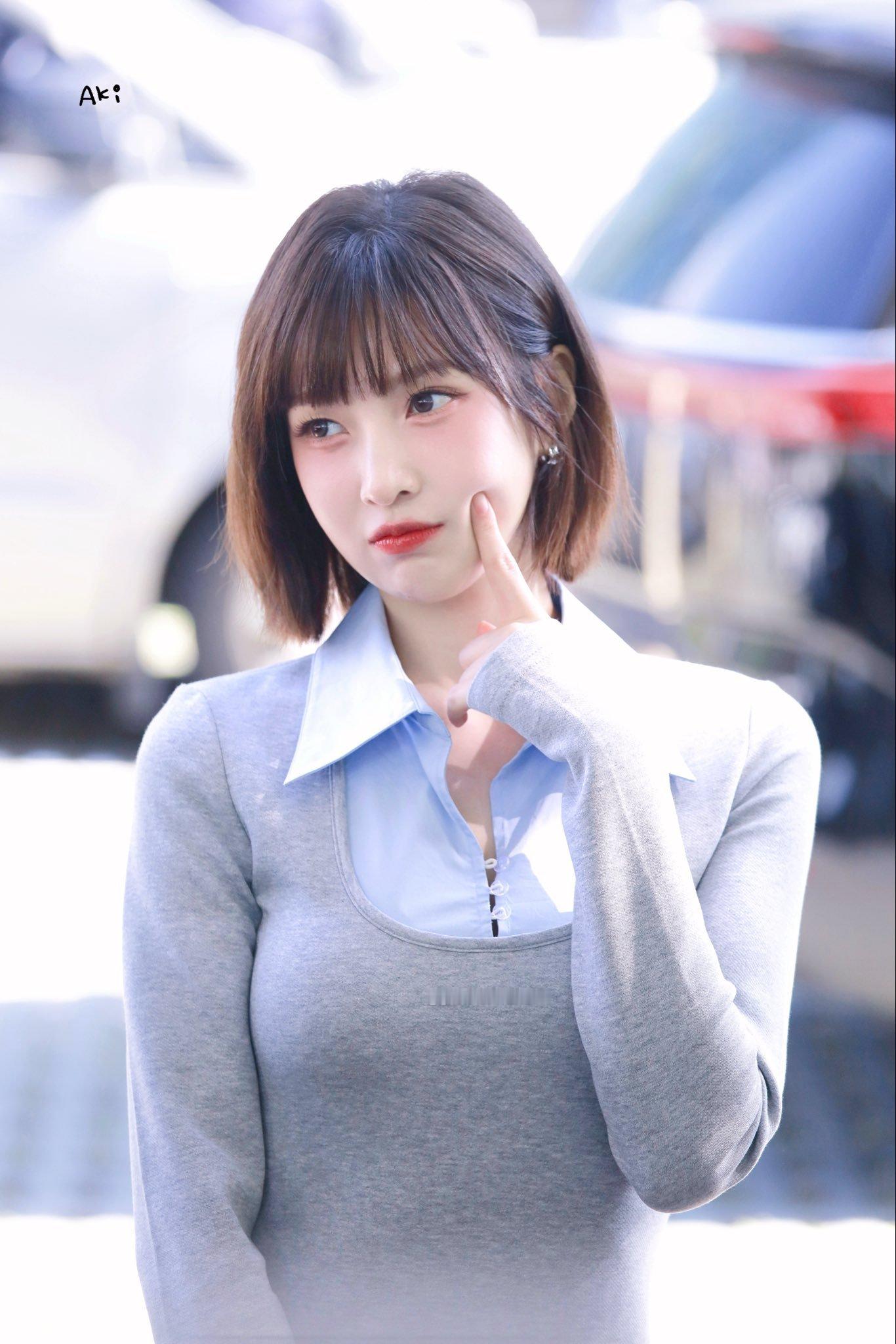 JOY今日上班路，短发女神 ​​​