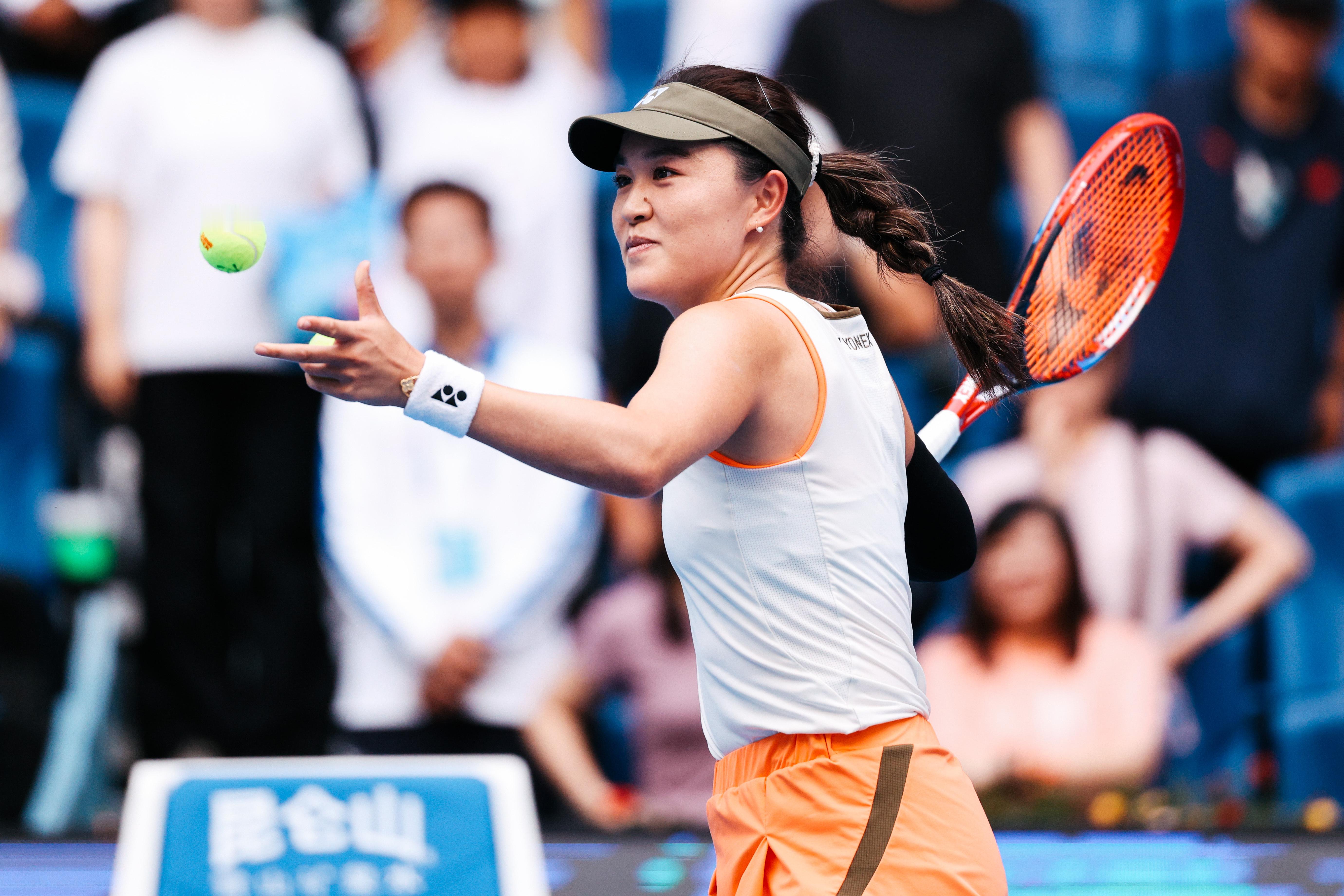 🎾 全运会网球女单的金牌🏅将在 和 之间产生！两人都是首次打进全运会网球女单