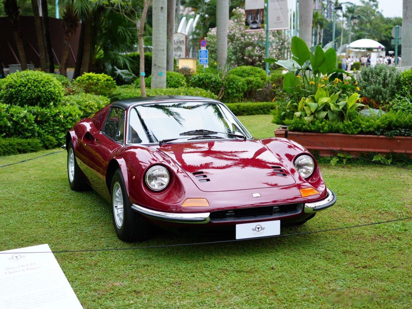 #shen车视界#【香港黄金海岸车展】6/36优雅经典车专区Dino 246 G