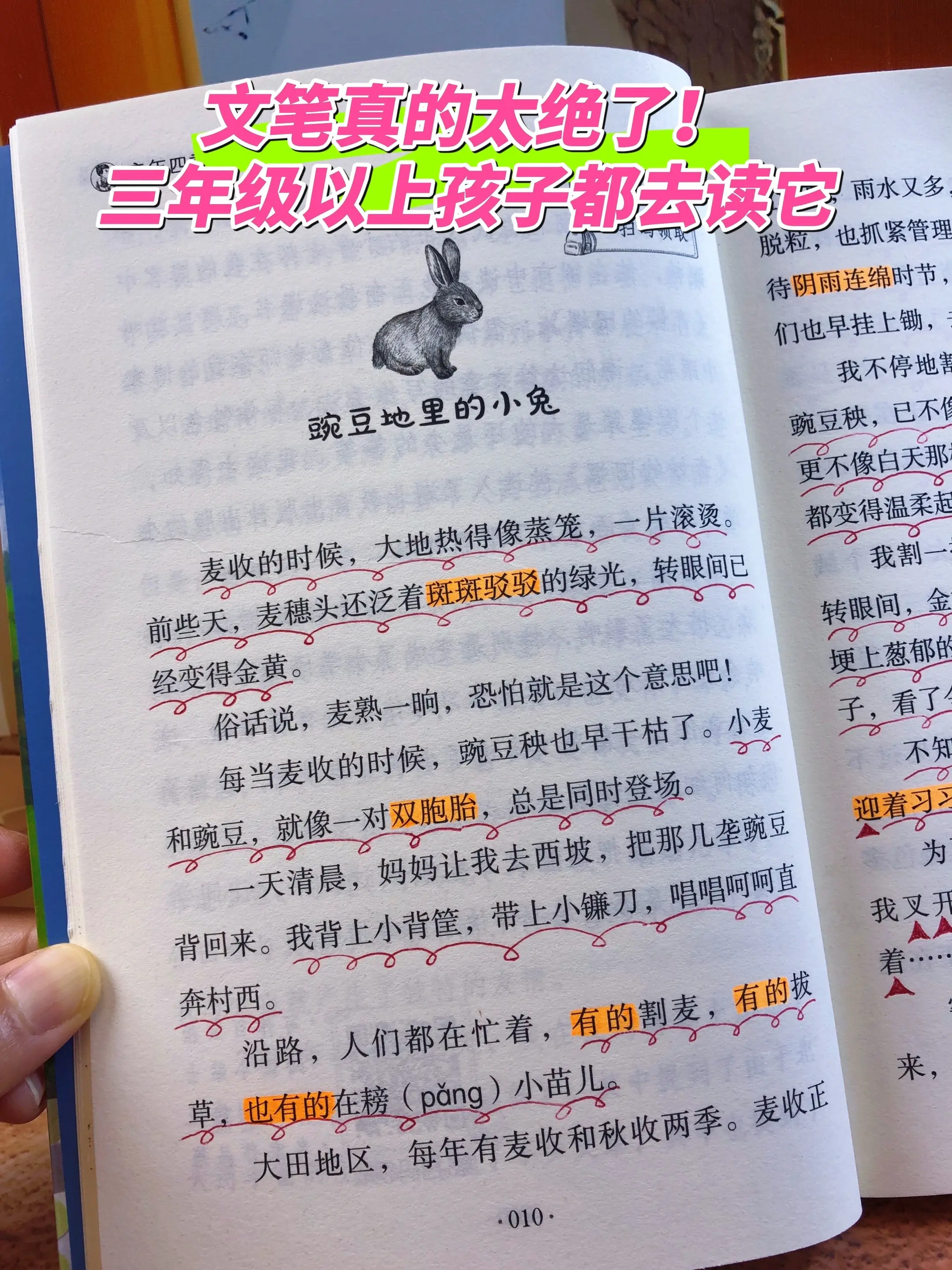 三年级开始，孩子要多读名家散文，深入感受文字的魅力~书中每篇佳作都是写...