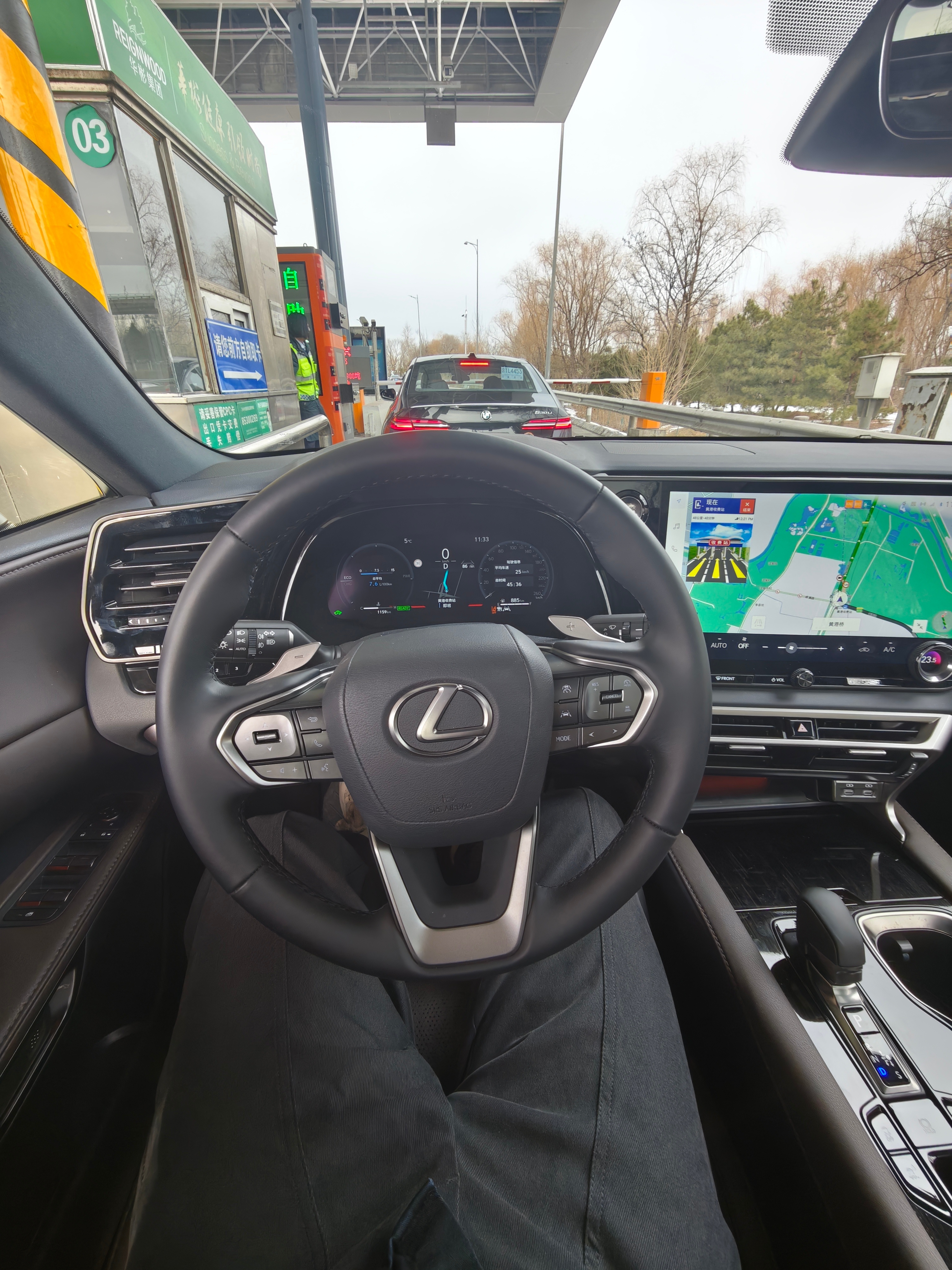 很长时间没开过油混的车了