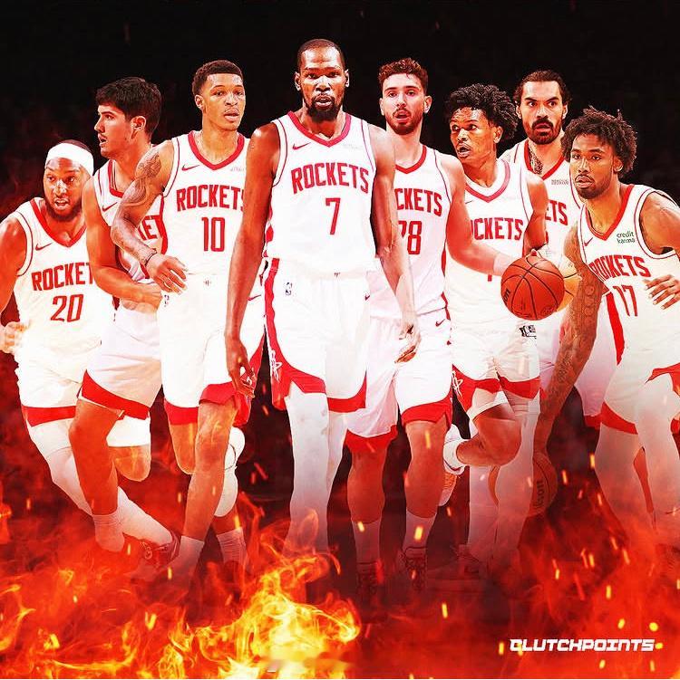 马刺输给太阳后，火箭目前净效率值达到+12.5，位列全联盟第一位火箭[超话]休斯