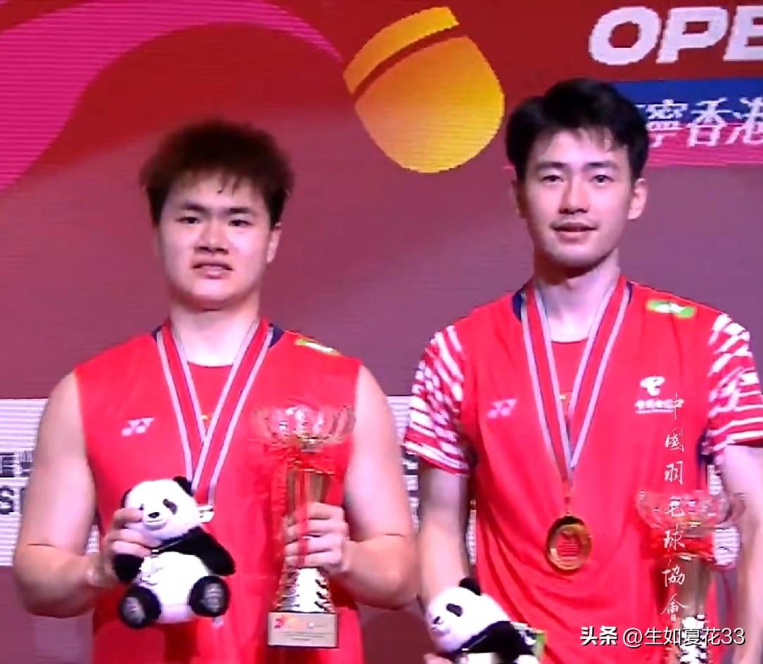 祝贺梁伟铿王昶夺冠2025年香港羽毛球公开赛 
   在14日，男双决赛，梁伟铿