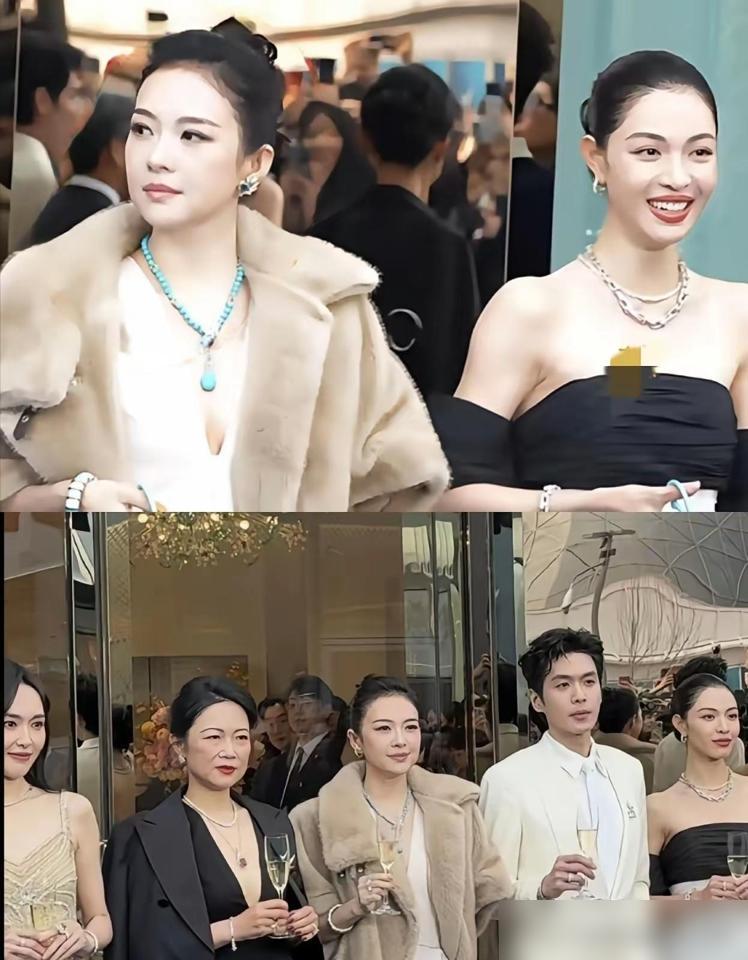 蒂芙尼那场活动的事，不少人都看见了。
 
钟楚曦疑似挤着章子怡抢C位，章子怡全程