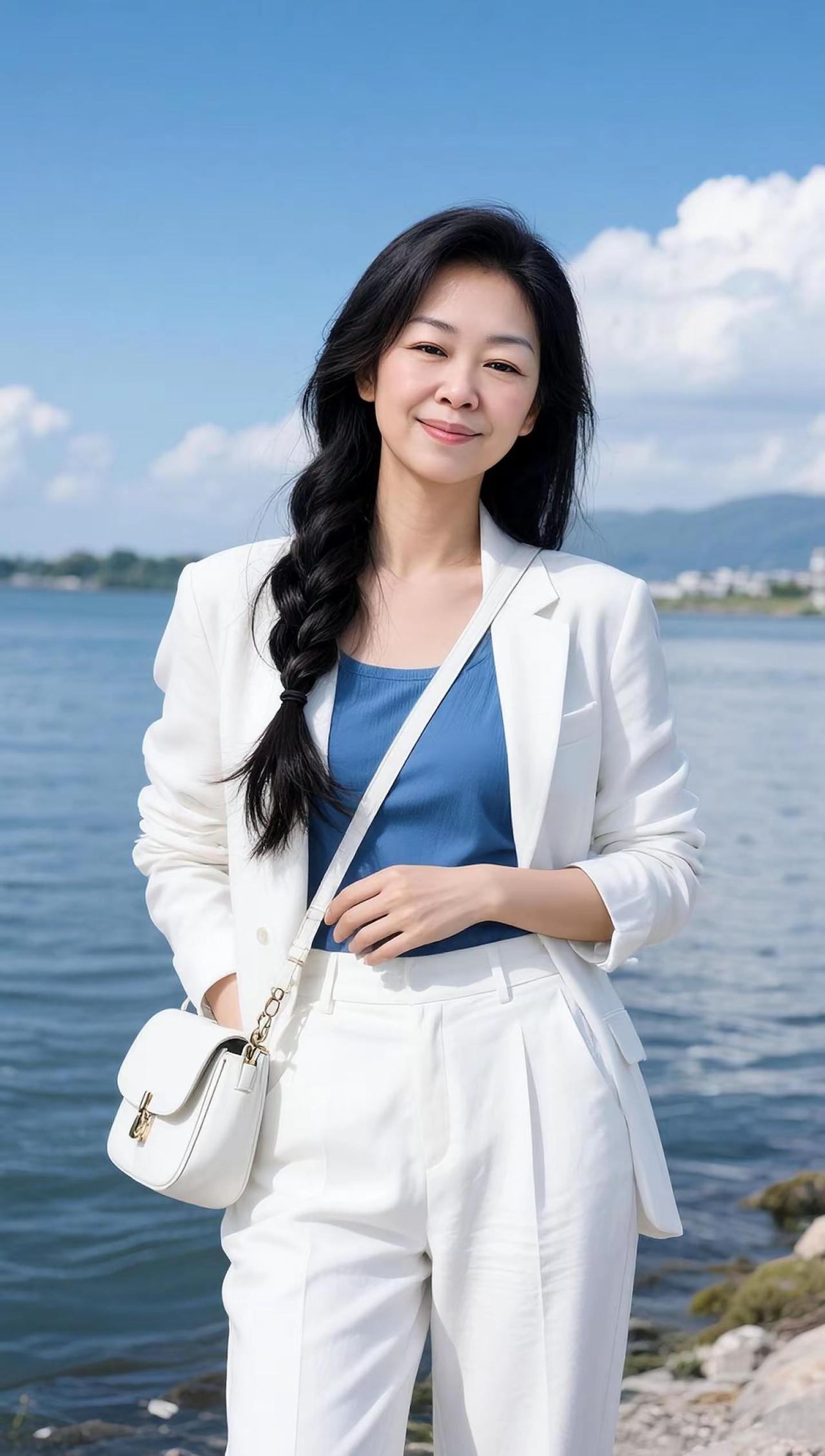 人生感悟，你认为呢？AI湖畔清新照