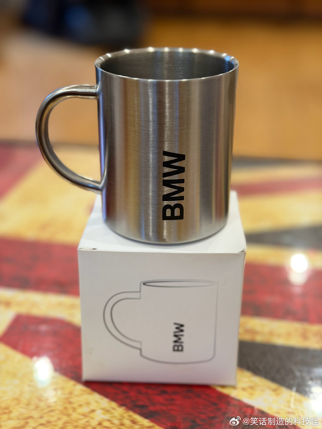 发现一个宝马原厂的不锈钢马克杯，有需要的小朋友吗？评论抽。  抽奖详情 （