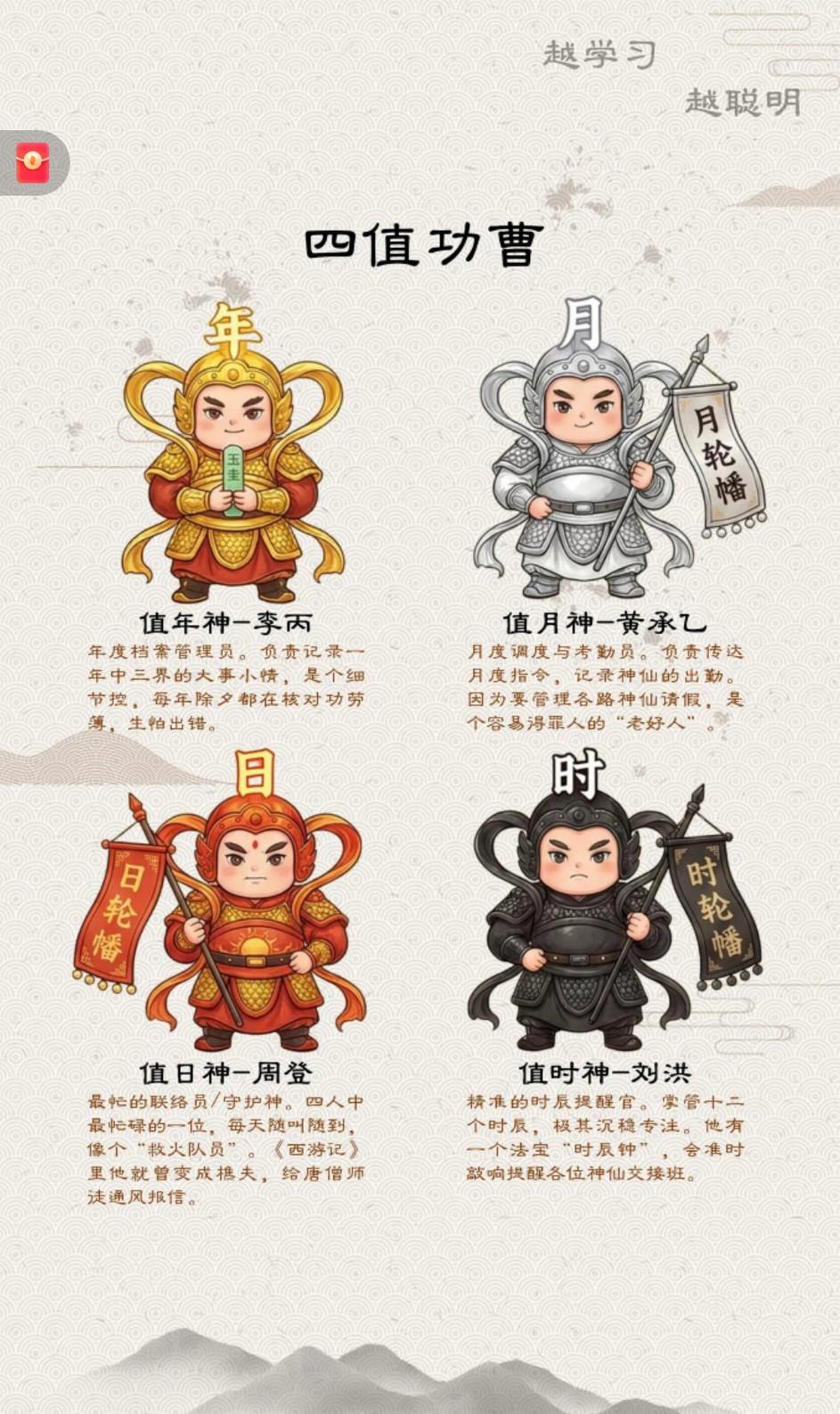 有没有权威专家知道四时功曹的真实历史原型？[流泪]差了很多，都说是完全虚构的。