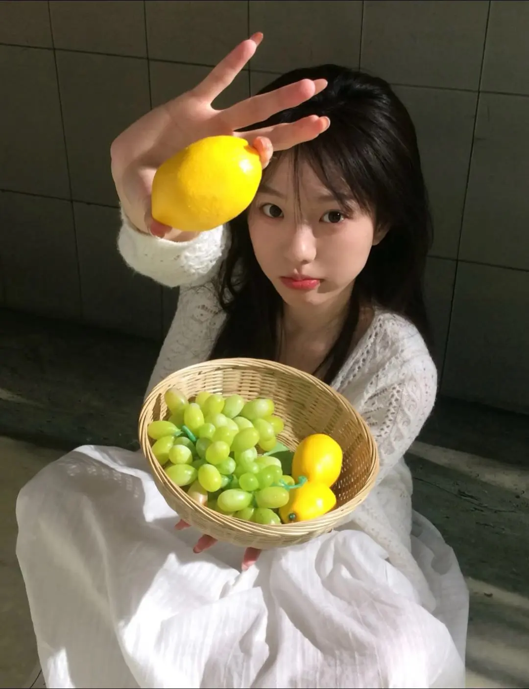 空气像青苹果 少女感 分享照片 氛围感 甜系女孩