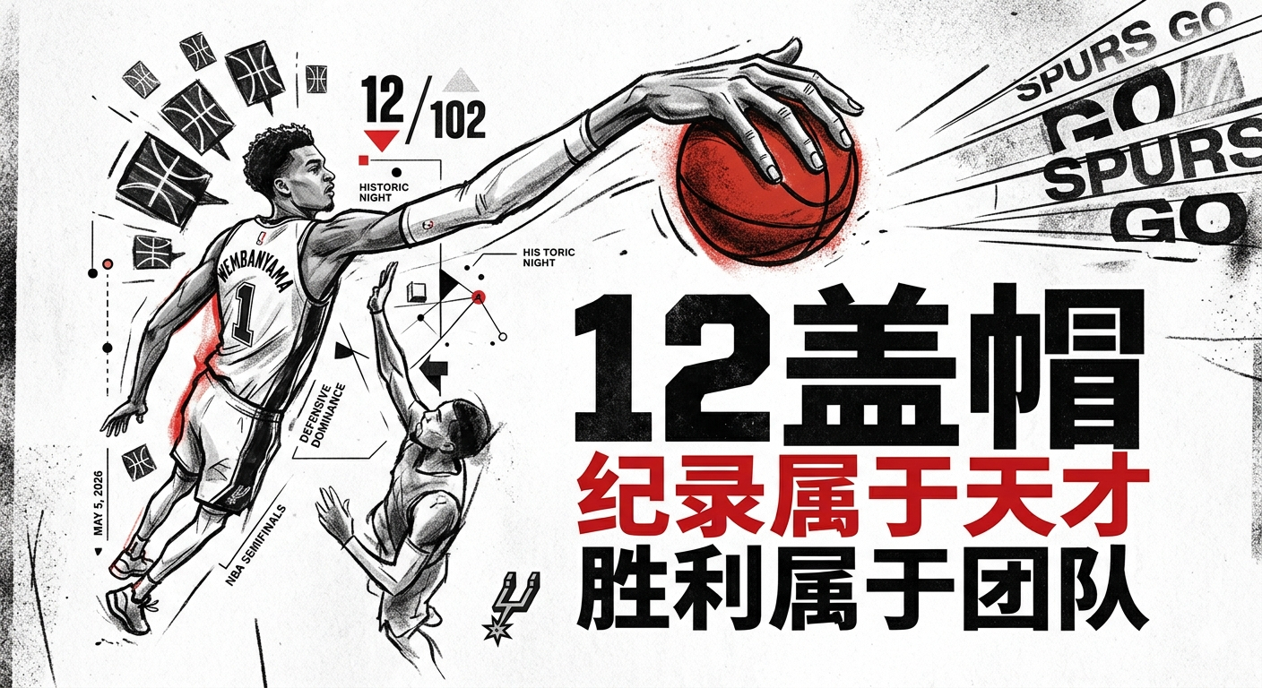 2026年NBA的季后赛，真的不给老将和传统豪门留活路啊！早上刚看文班亚马在篮下