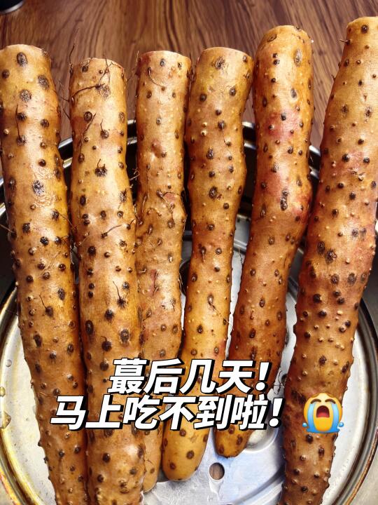 新鲜怀山药，在不买真的要吃不到了！