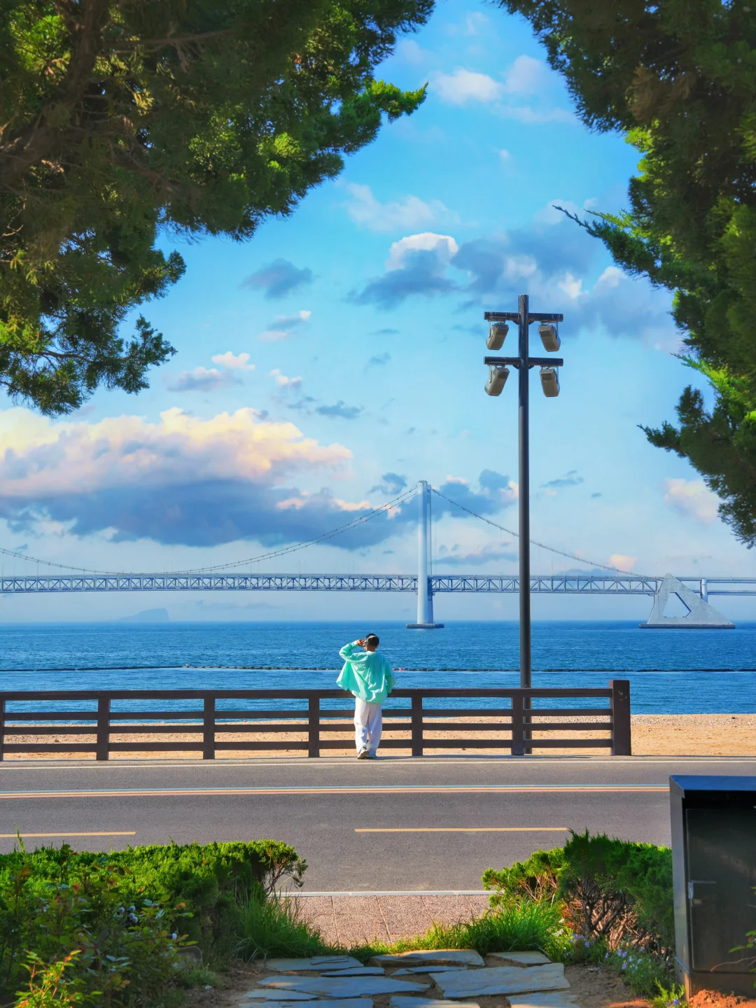 与海相拥的治愈时刻