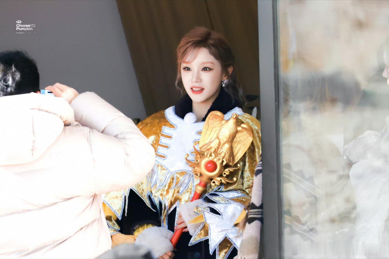 宋雨琦奔跑吧饭拍，小狗国王👑🐶 