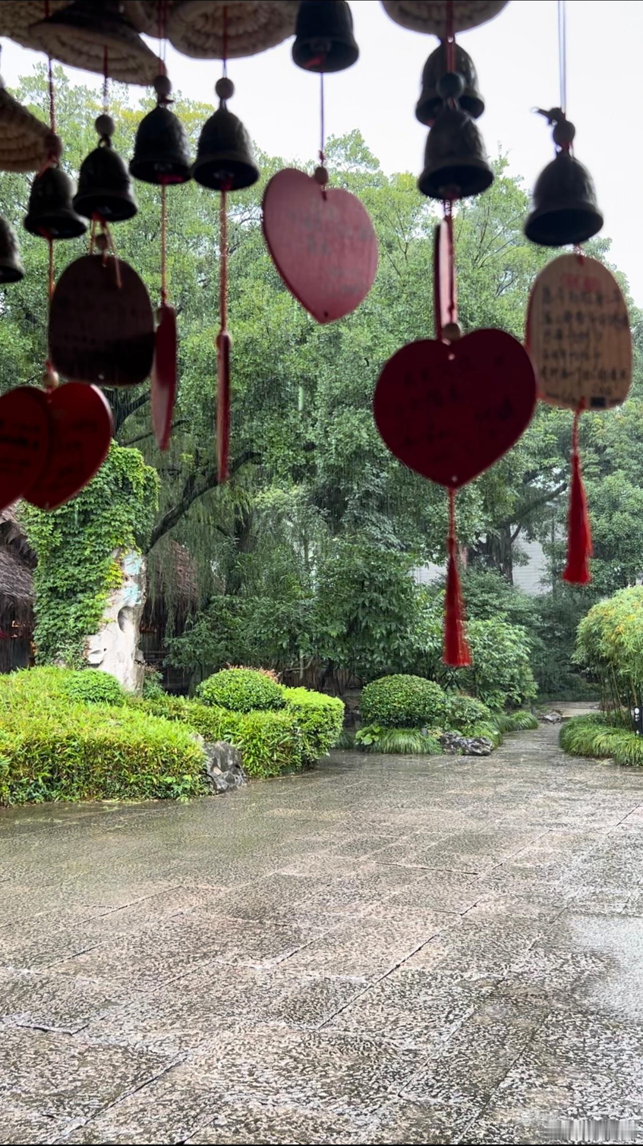 杭州暴雨昨天晚上出门，回到家就下雨☔️我妈说我们是什么好运玄学不愧是玄学博主，就
