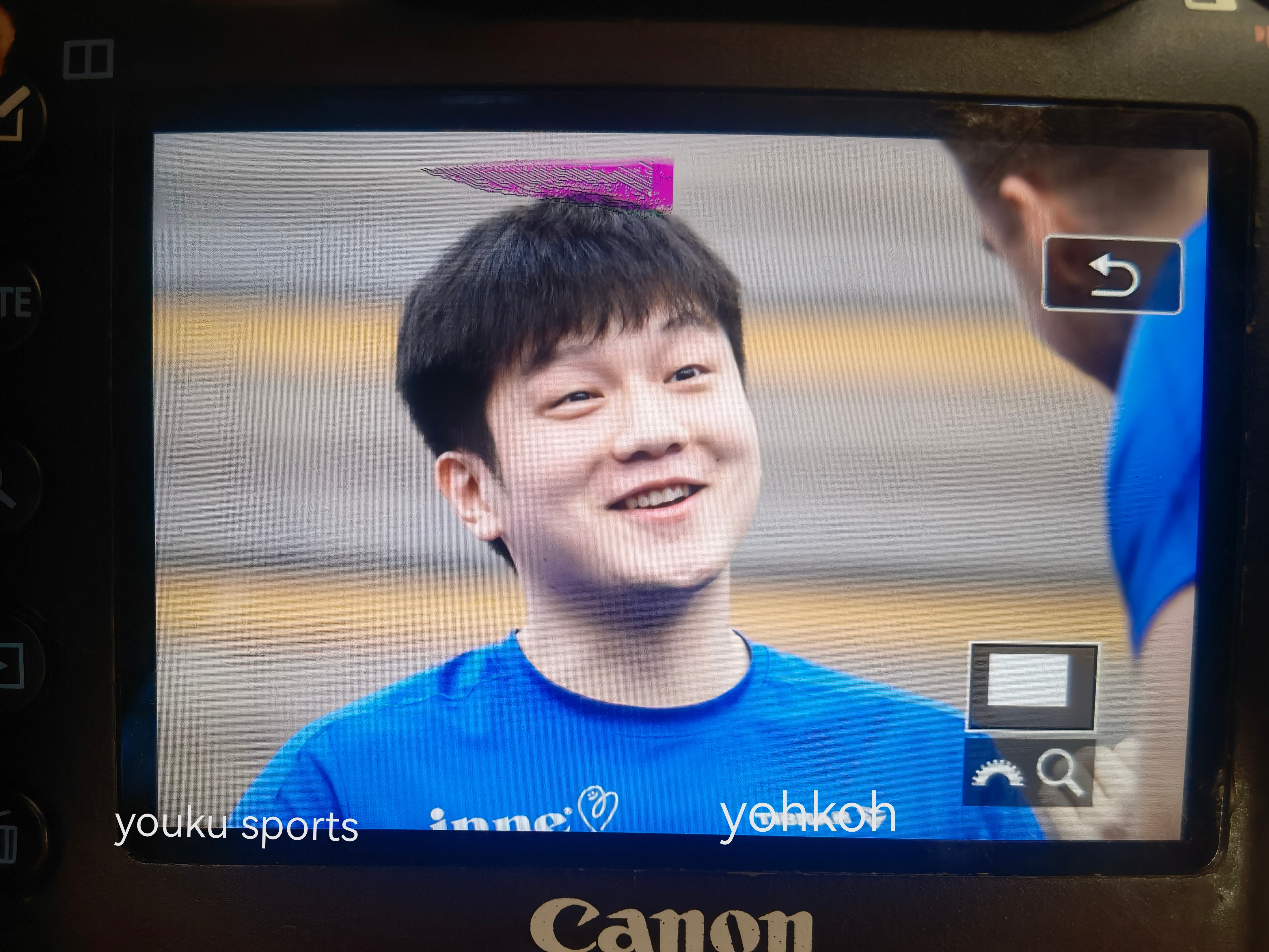 樊振东德甲乒乓球联赛樊振东德甲 p1→p2发型只需要两轮热身训练