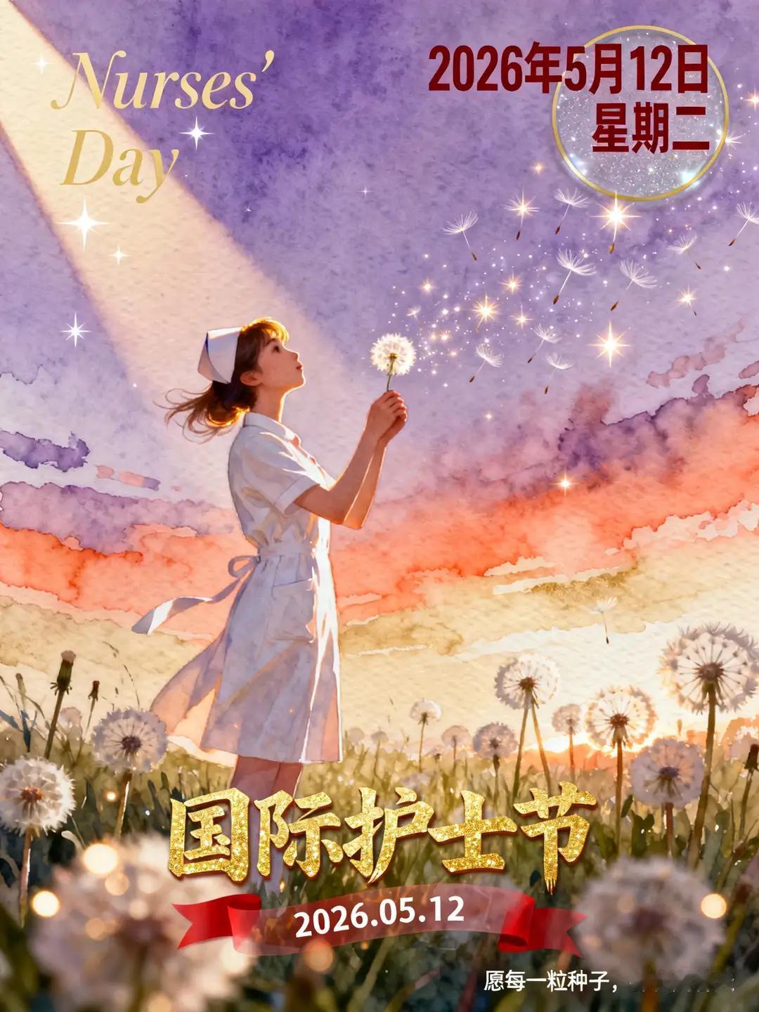 深耕护理一线，践行初心使命
以仁心赴使命，以大爱护苍生
身着白衣，不负热爰
初心