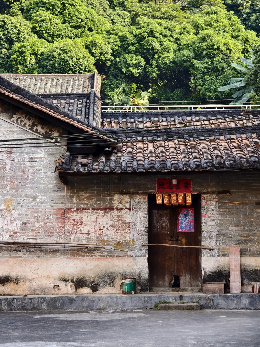 偶然走进了广州郊野的一座静谧小村庄