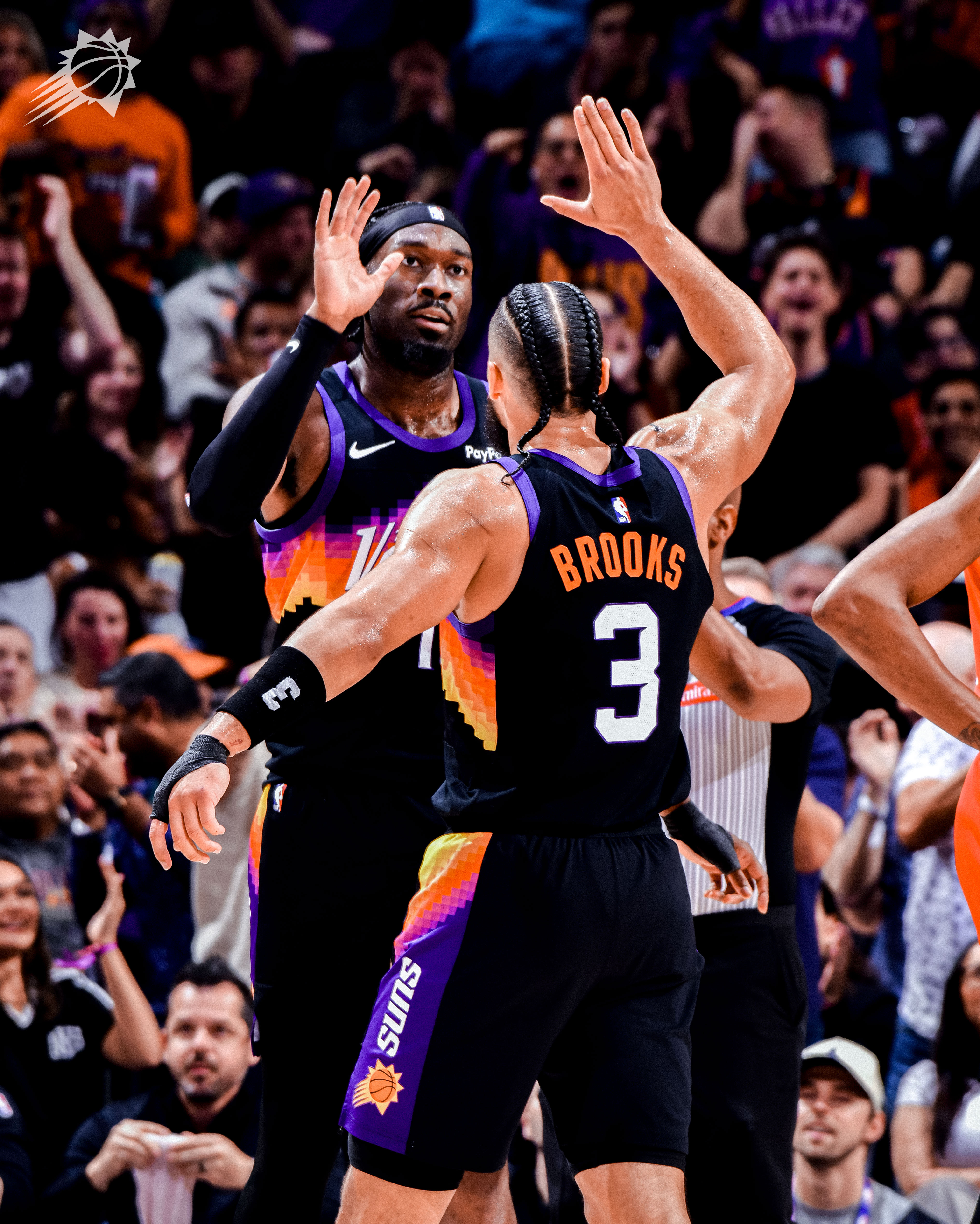 龙哥成功防守KD，布克再次造成对手犯规 🔥 菲尼克斯太阳 ｜旭日东升 ｜火箭v