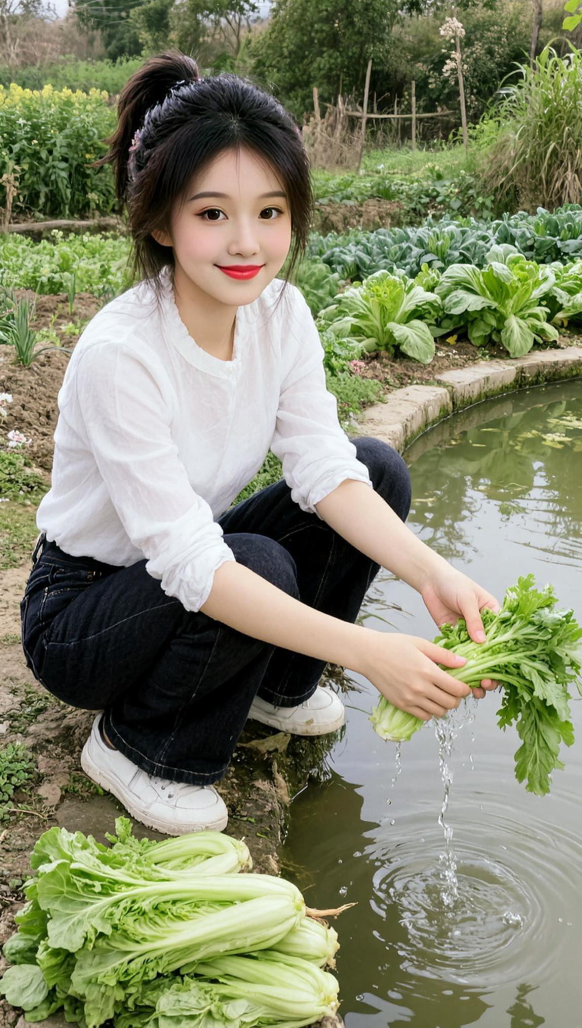 AI田园随拍 治愈系田园风 田园生活美学 田园氛围感 抖音推广