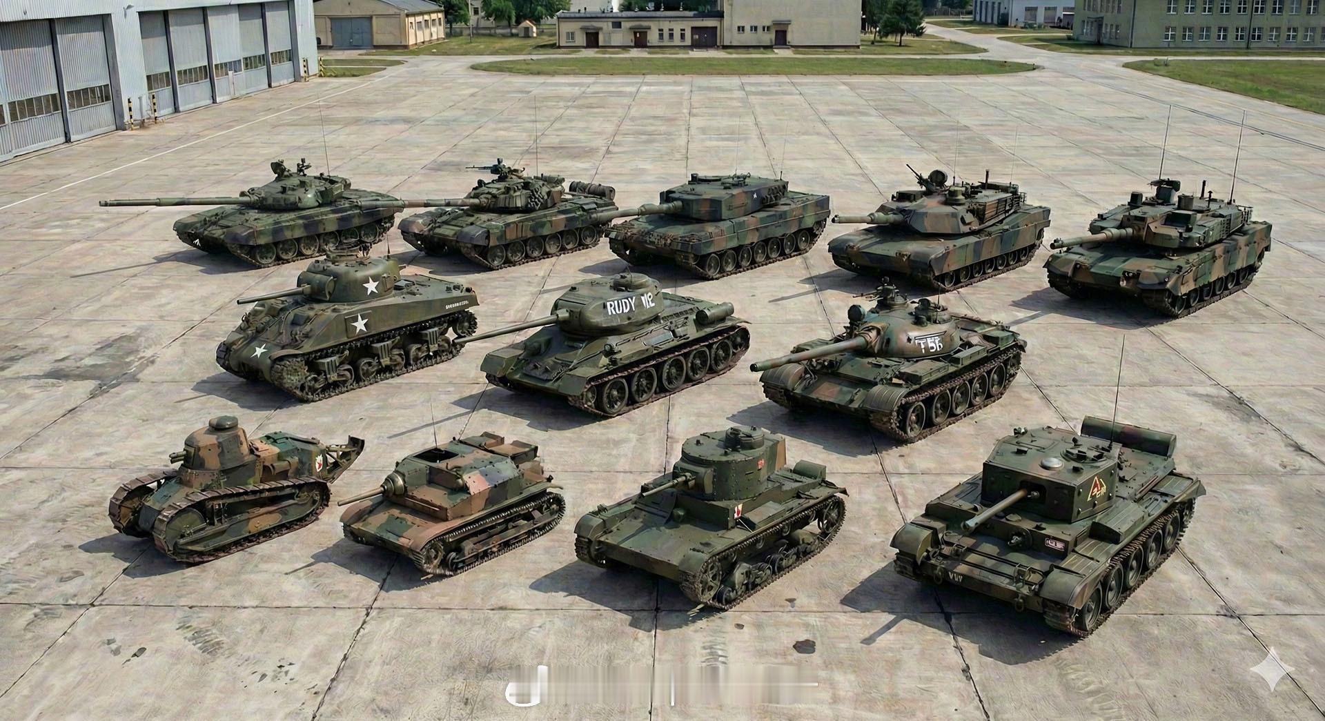 烽火问鼎计划 百年波兰陆军，装备的坦克型号。 